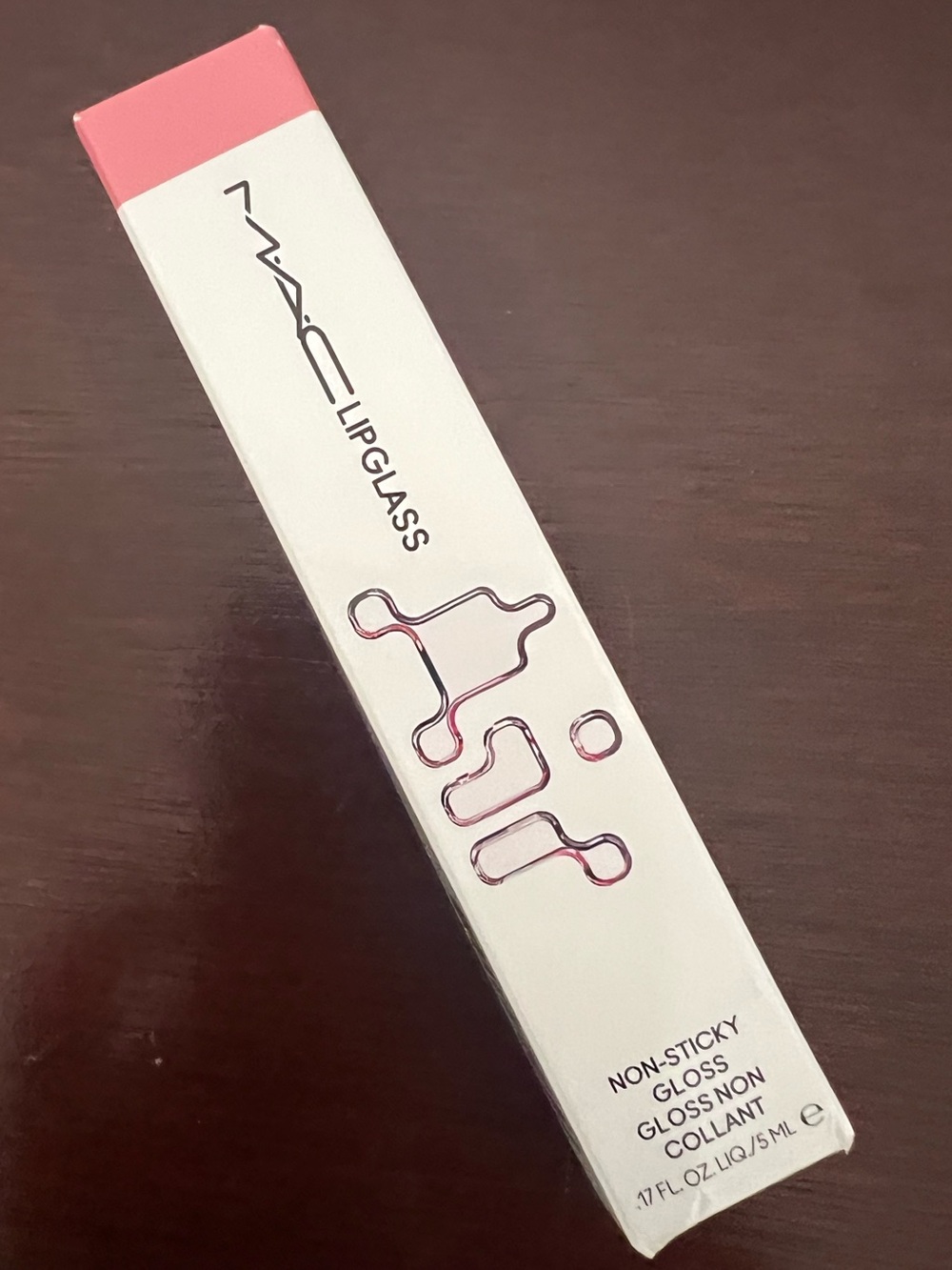 MAC Lipglass Air Non-Sticky Lip Gloss Pink #223 Snobbish